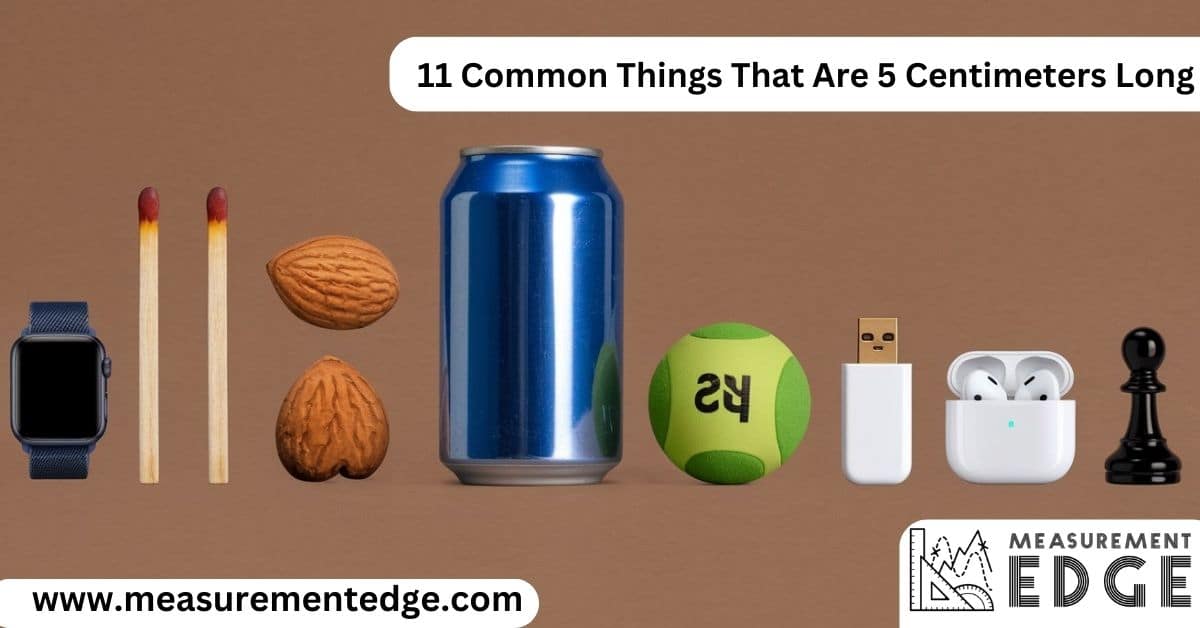 11 Common Things That Are 5 Centimeters Long