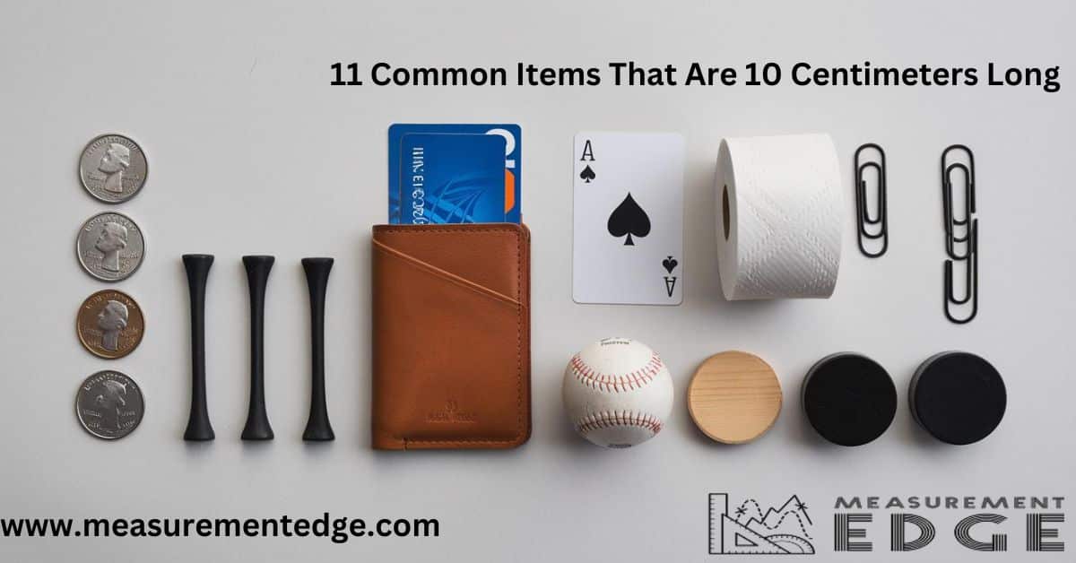 11 Common Items That Are 10 Centimeters Long