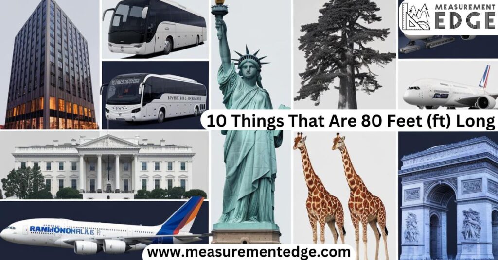 10 Things That Are 80 Feet (ft) Long