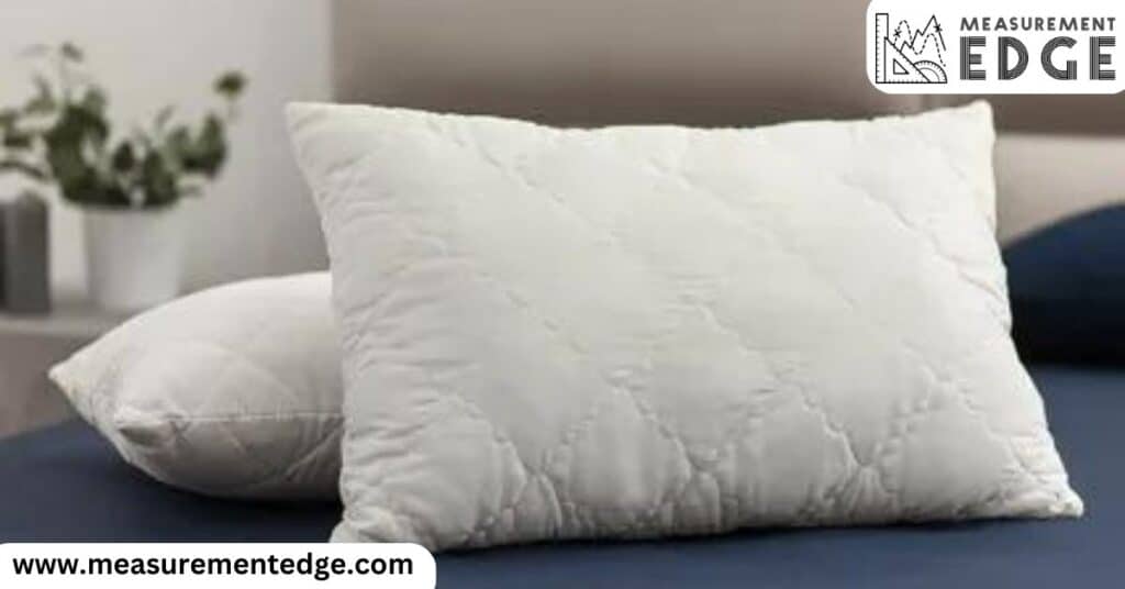 How long is 12 inches compared to an object?-Pillow