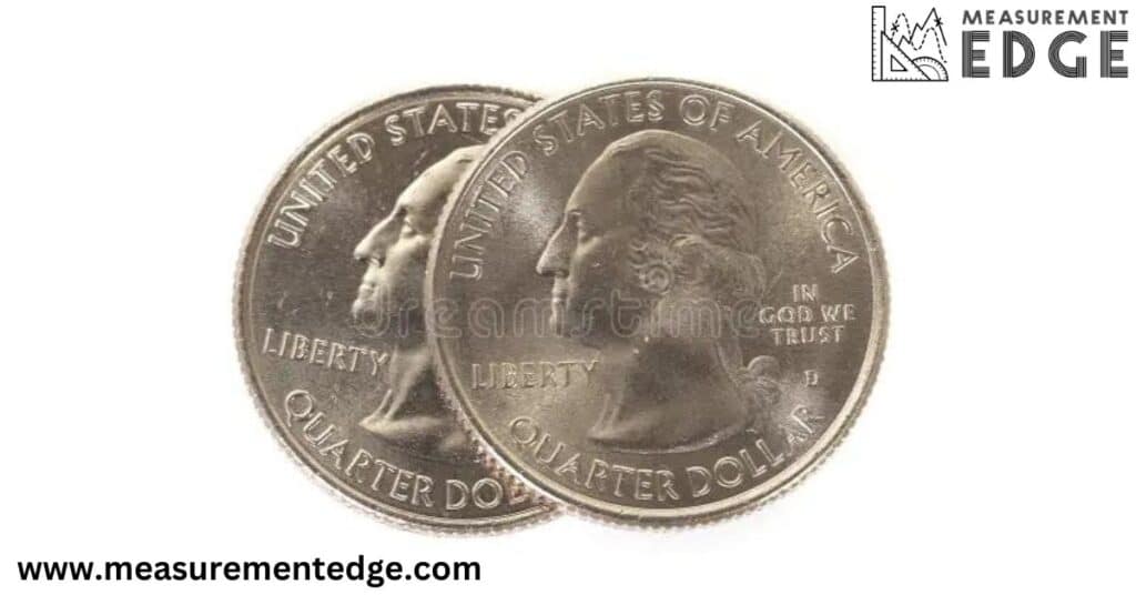 10 Everyday Items That Are 2 Inches Long-Two American Quarters