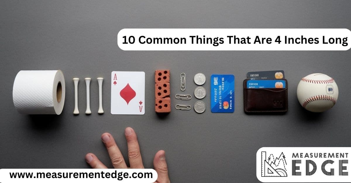 10 Common Things That Are 4 Inches Long