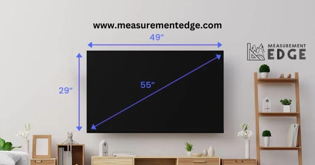 Width, Height, and Depth of a 55 Inch TV