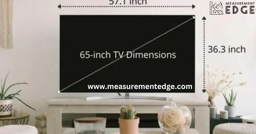 65-Inch TV Dimensions