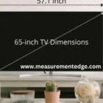 65-Inch TV Dimensions