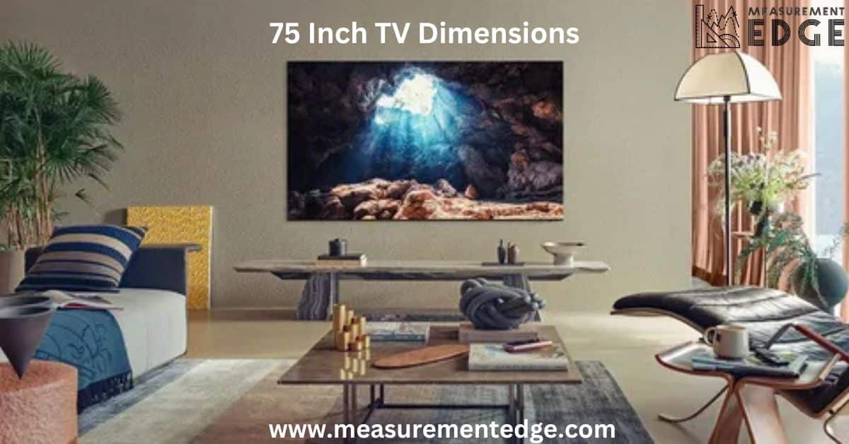 75 Inch TV Dimensions