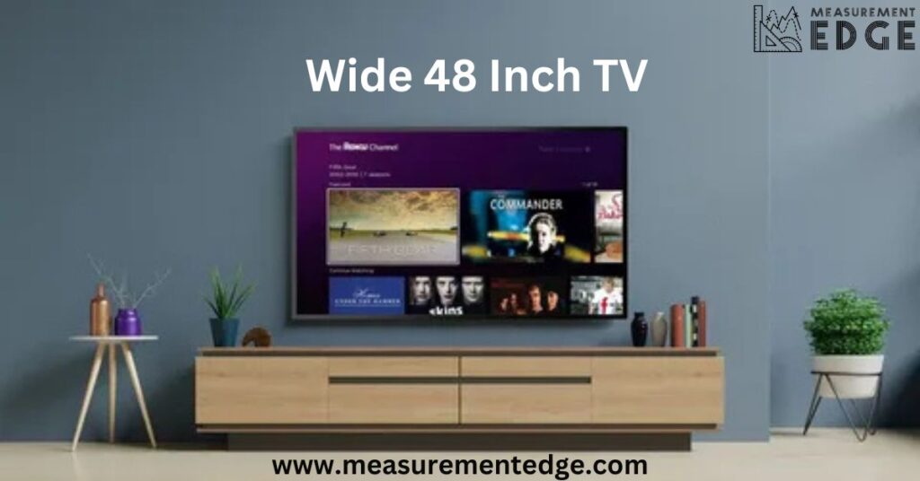 Wide 48 Inch TV