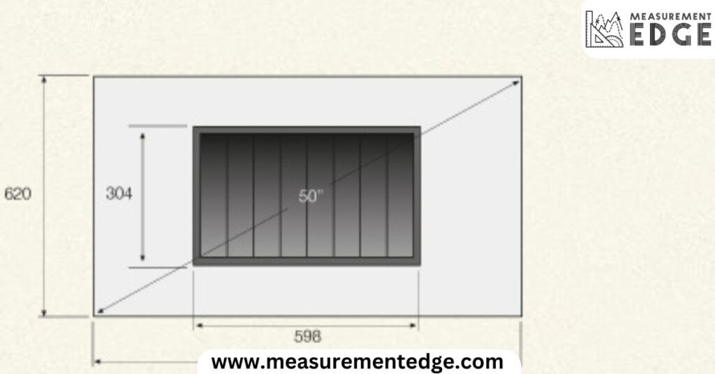 Typical Dimensions of a 50 Inch TV