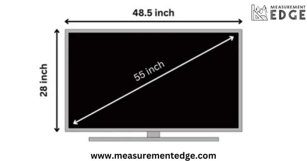 How Wide is a 55 Inch TV?