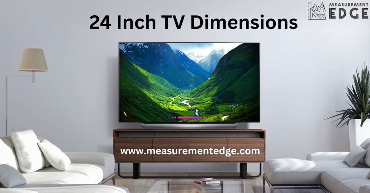 24 Inch TV Dimensions